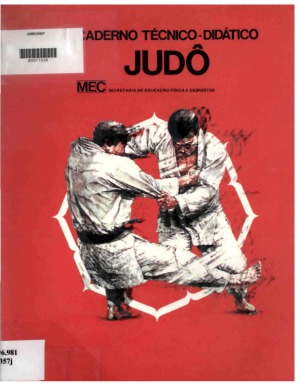 Caderno Técnico-Didático Judô