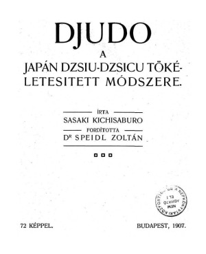 Djudo a Japan Dzsiu-Dzsicu Toke - Letesitett Modszere