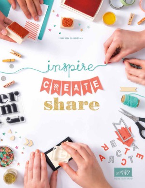 Stampin Up Inspire Create Share 2014-2015