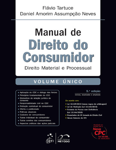 Manual de Direito do Consumidor: Direito Material e Processual