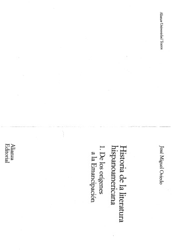 Historia de la Litetaratura Hispanoamericana