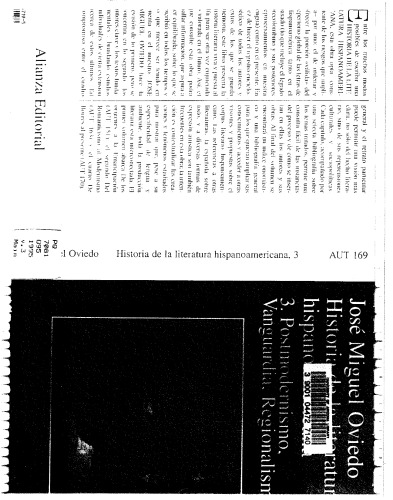 Historia de la Litetaratura Hispanoamericana