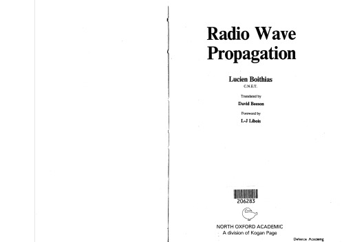 Radio Wave Propagation