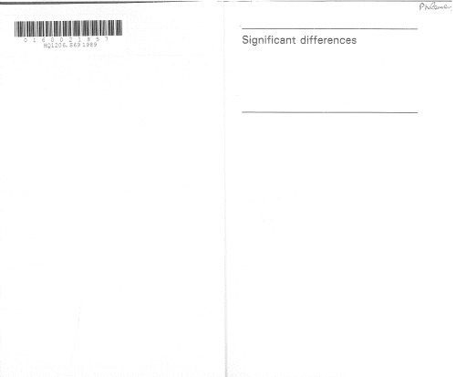 Significant Differences: Feminism in Psychology