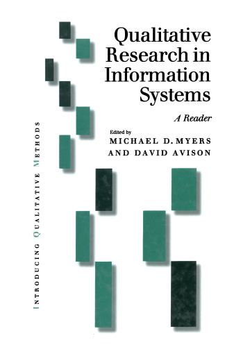 Qualitative research in information systems : a reader