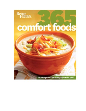 Better Homes and Gardens  365 Comfort Foods