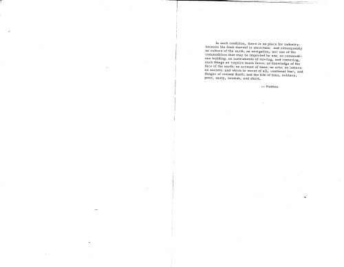 The Moral Basis of a Backward Society