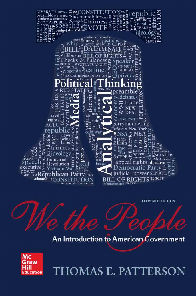 We The People: An Introduction to American Government