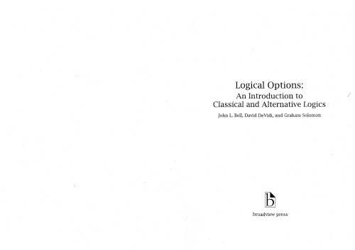 Logical Options: An Introduction to Classical and Alternative Logics