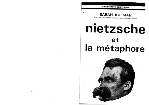 Nietzsche et la métaphore