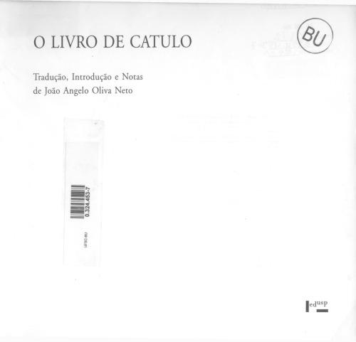 O livro de Catulo