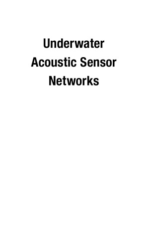 Underwater Acoustic Sensor Networks