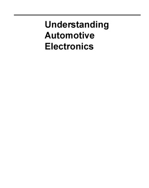 Understanding Automotive Electronics