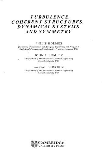 Turbulence, coherent structures, dynamical systems, and symmetry