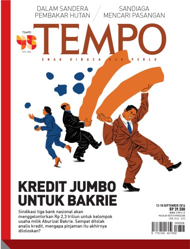 Majalah Tempo - 12 September 2016: Kredit Jumbo Untuk Bakrie