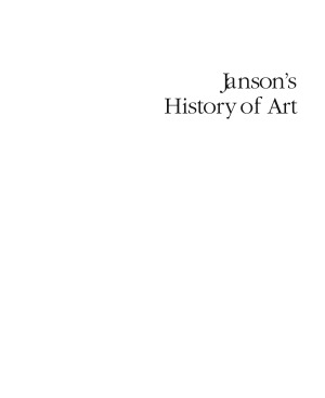 Janson's History of Art  The Western Tradition, 8th Edition
