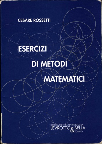 Esercizi di metodi matematici