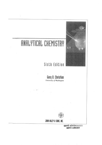 Analytical Chemistry