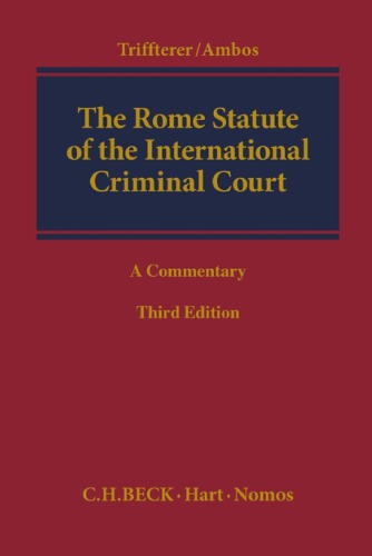 The Rome Statute of the International Criminal Court: A Commentary