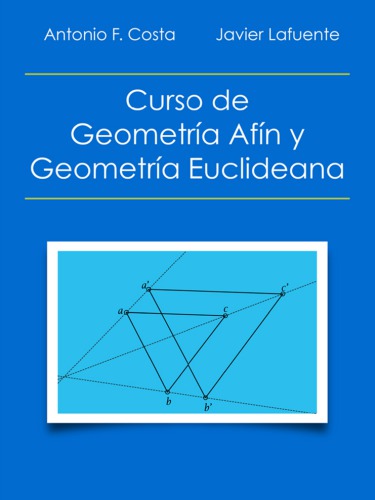 Curso de geometría afín y geometria euclidiana