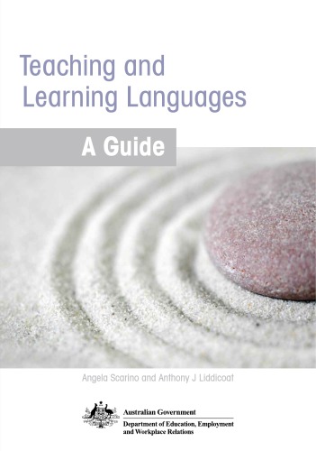 Teaching and learning languages : a guide