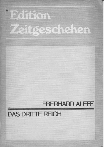 Das Dritte Reich