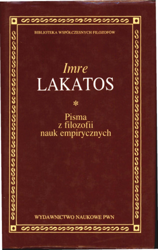 Pisma z filozofii nauk empirycznych
