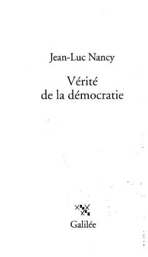 Vérité de la démocratie