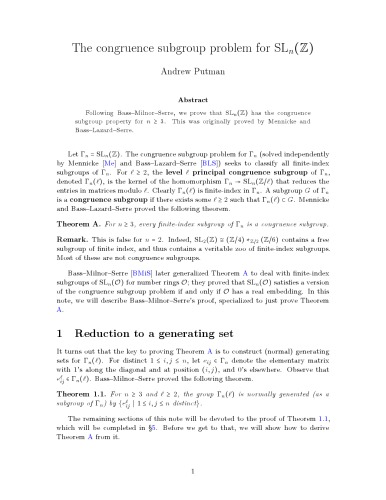 The congruence subgroup problem for SLn(Z)