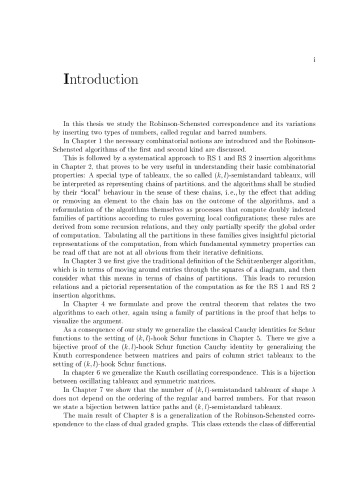 Variations of the Robinson-Schensted Correspondence