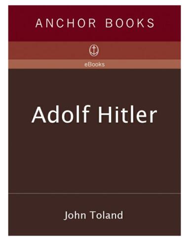 Adolf Hitler: The Definitive Biography