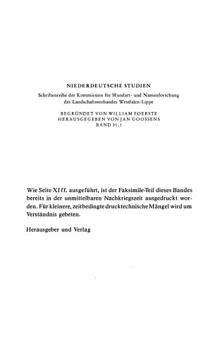 Der Deventer Endechrist von 1524 : ein reformationsgeschichtliches Zeugnis. Teil 1: Faksimile-Druck mit einführenden Beiträgen