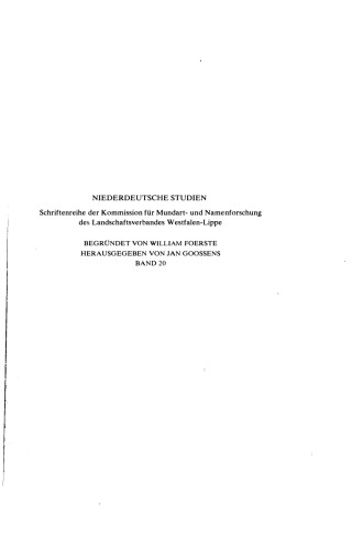 De veer utersten : das Cordiale de quatuor novissimis von Gerhard von Vliederhoven in mittelniederdeutscher Überlieferung