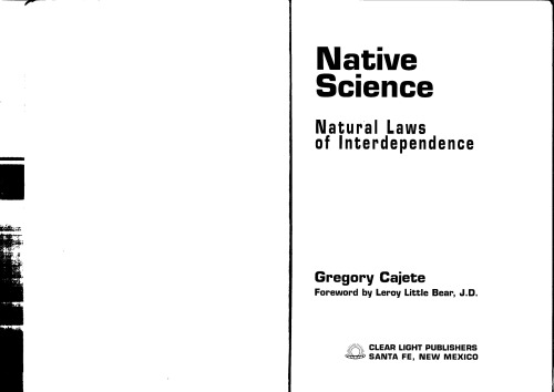 Native Science: Natural Laws of Interdependence