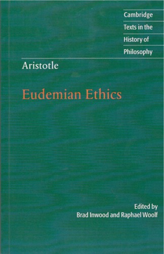 Aristotle: Eudemian Ethics