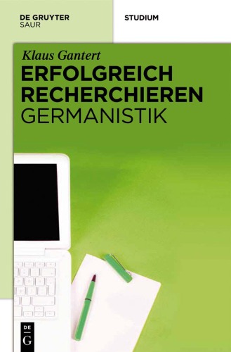 Erfolgreich recherchieren – Germanistik