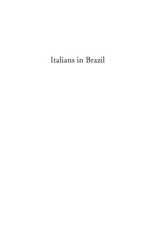 Italians in Brazil: The Post-World War II Experience