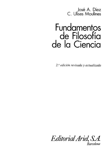 Fundamentos de filosofía de la ciencia