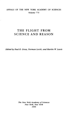 The Flight from Science and Reason