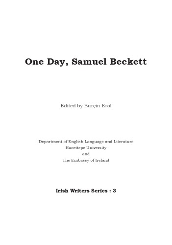 One Day, Samuel Beckett