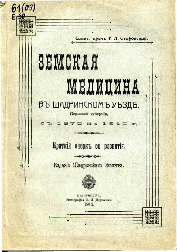 Земская медицина