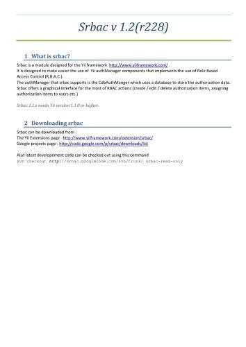 Yii Rapid Application Development Hotshot