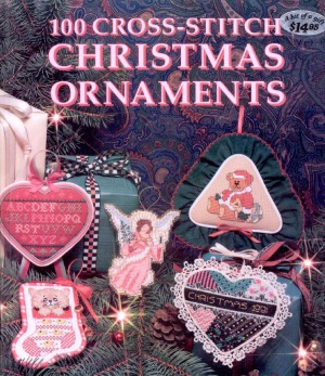 100 Cross-Stitch Christmas Ornaments