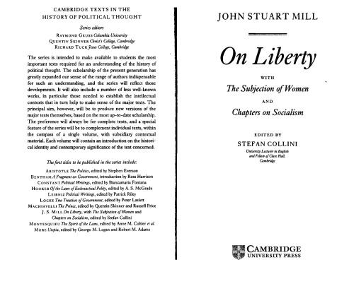 The Subjection of Women