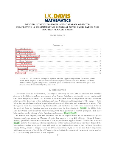 Rigged configurations and Catalan objects: completing a commutative diagram with Dyck paths and rooted planar trees