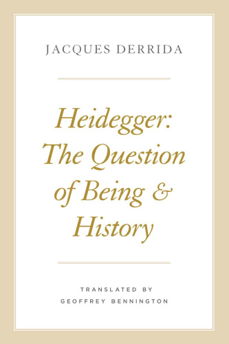 Heidegger : the question of being and history