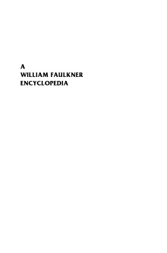 A William Faulkner Encyclopedia