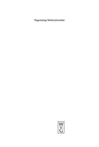 Negotiating Multiculturalism: Disciplining Difference in Singapore