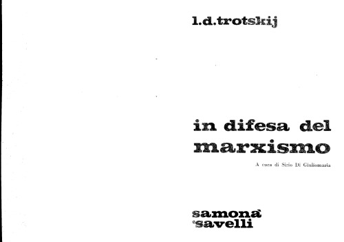 In difesa del marxismo