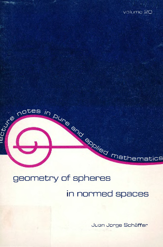 Geometry of Spheres in Normed Spaces